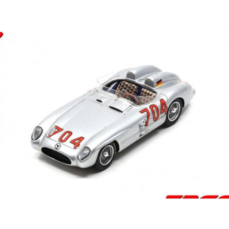 Mercedes Benz 300 SLR 704 Mille Miglia 1955 Herrmann - Eger Spark S5892
