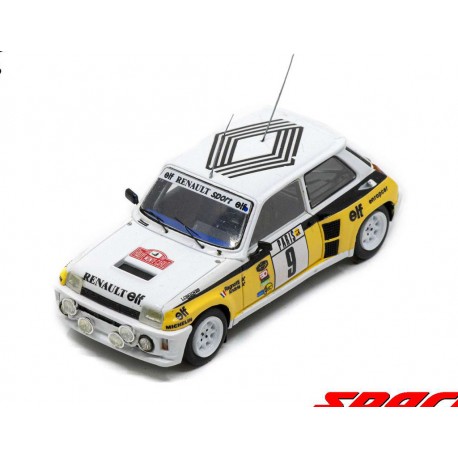 Renault 5 Turbo 9 Rallye Monte Carlo 1983 Ragnotti - Andrié Spark S6025