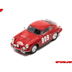 Porsche 356B T5 1600 209 Rallye Monte Carlo 1962 Dooijes - Slotemaker Spark S6142