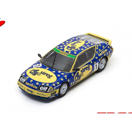 Alpine V6 Turbo 1 Renault Elf Turbo Europa Cup 1988 Massimo Sigala Champion Spark S7333