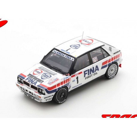 Lancia Delta HF Integrale 16V 1 Tour de Corse 1991 Auriol - Occelli 2ème Spark S9009