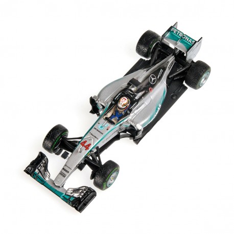 Mercedes W06 Hybrid F1 USA 2015 Lewis Hamilton Minichamps 410150444