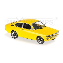 Opel Kadett C Coupé 1974 Jaune Maxichamps 940045620