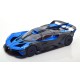 Bugatti Bolide Blue Black Bburago BBU18-11047BL