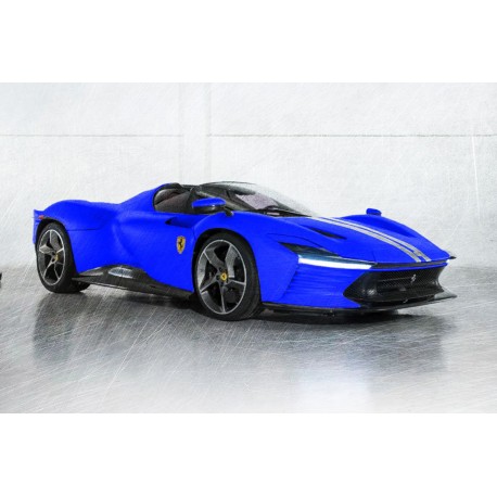 Ferrari Daytona SP3 Open Roof Nuovo Blu Elettrico Looksmart LS535SPF