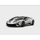 Lamborghini Huracan Tecnica Bianco Asopo with Black Livery Looksmart LS536E