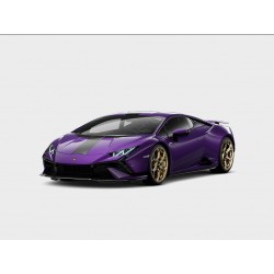 Lamborghini Huracan Tecnica Viola Pasifae with Black Livery Looksmart LS536F