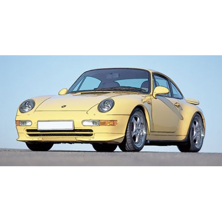 Porsche 911 RS (993) 1994 Yellow Minichamps 155061120