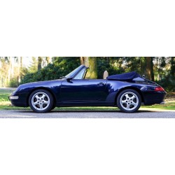 Porsche 911 (993) Cabriolet 1994 Blue Metallic Minichamps 155061130