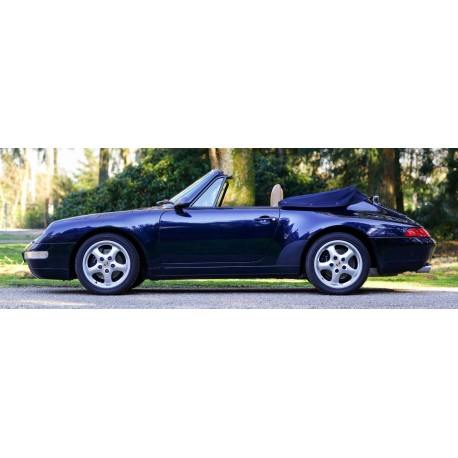 Porsche 911 (993) Cabriolet 1994 Blue Metallic Minichamps 155061130