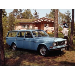 Volvo 144 Break 1973 Light Blue Minichamps 155171112