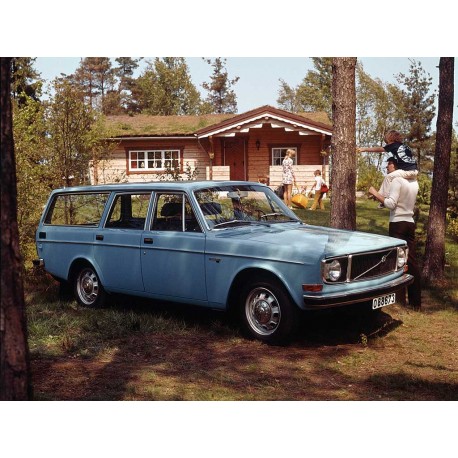 Volvo 144 Break 1973 Light Blue Minichamps 155171112