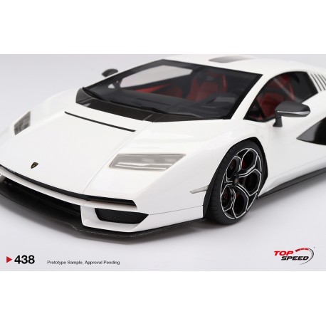 Lamborghini Countach LPI 800 Bianco Siderale Truescale TS0438