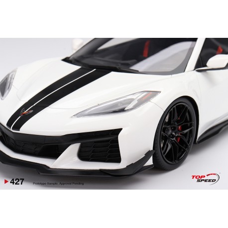 Chevrolet Corvette Z06 2023 Artic White Truescale TS0427