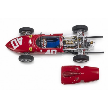 Ferrari&nbsp;156 Sharknose 40 Wolfgang Von Trips F1 Monaco 1961 4ème GP Replicas GP087B