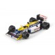 Williams&nbsp;Honda FW11B 5 Nigel Mansell F1 Mexique 1987 Pole Position and Winner GP Replicas GP132C