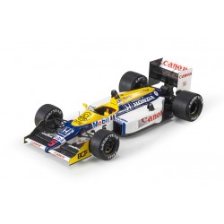 Williams&nbsp;Honda FW11B 5 Nigel Mansell F1 Mexique 1987 Pole Position and Winner GP Replicas GP132C