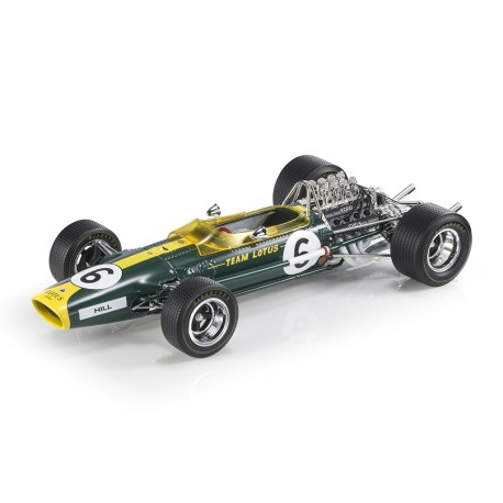 Lotus&nbsp;49 6 Graham Hill F1 USA 1967 Pole Position 2ème GP Replicas GP139C