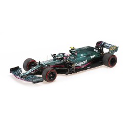 Aston Martin Mercedes AMR21 5 F1 2ème Grand Prix d'Azerbaijan 2021 Sebastian Vettel Minichamps 117210705