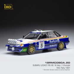 Subaru Legacy RS 6 RAC Rally 1991 Alen - Kivimaki IXO 18RMC080A