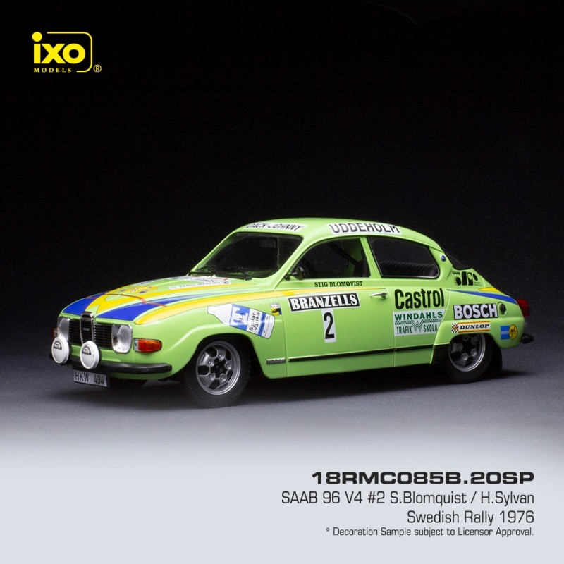 Saab 96 V4 - P-Eklund / B-Cederberg - 1976 - Ixo Models 1-18 - Omdömen