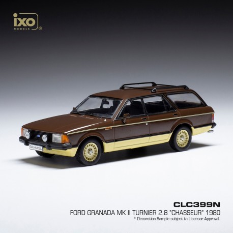 Ford Granada MK2 Turnier 2.8 Chasseur 1980 Dark Grey Gold IXO CLC399N