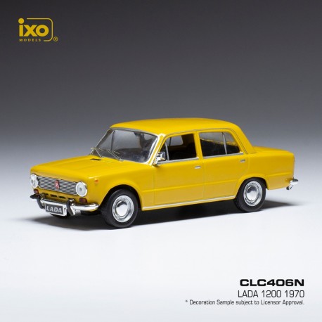 Lada 1200 1970 Yellow IXO CLC406N
