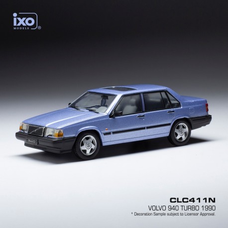 Volvo 940 Turbo 1990 Metallic Light Blue IXO CLC411N