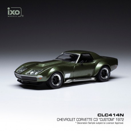 Chevrolet Corvette Customs C3 1972 Metallic Green IXO CLC414N