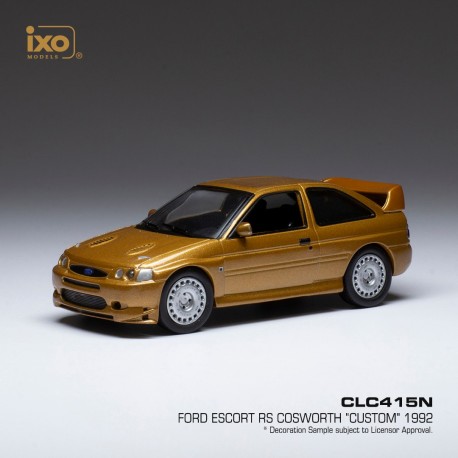Ford Escort RS Cosworth Customs 1992 Metallic Brown IXO CLC415N