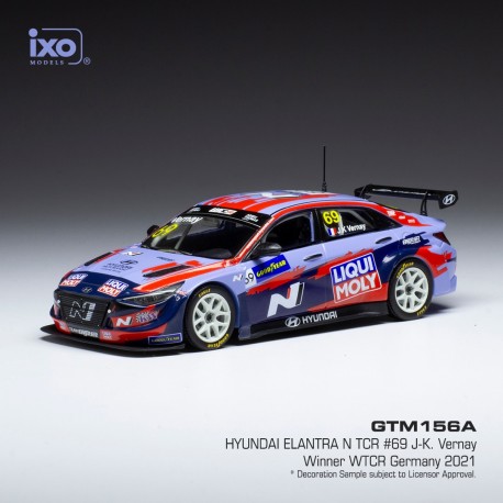 Hyundai Elantra N TCR 69 WTCR Germany 2021 Jean Karl Vernay IXO GTM156A