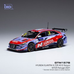 Hyundai Elantra N TCR 3 WTCR Portugal 2021 Gabriele Tarquini IXO GTM157B