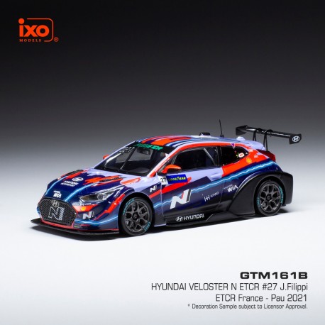 Hyundai Veloster N 27 ETCR Pau 2021 Lucas Filippi IXO GTM161B