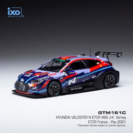 Hyundai Veloster N 69 ETCR Pau 2021 Jean Karl Vernay IXO GTM161C