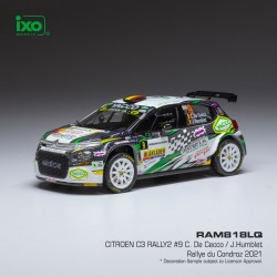 Citroen C3 Rally2 9 Rallye du Condroz 2021 De Cecco - Humblert IXO RAM818