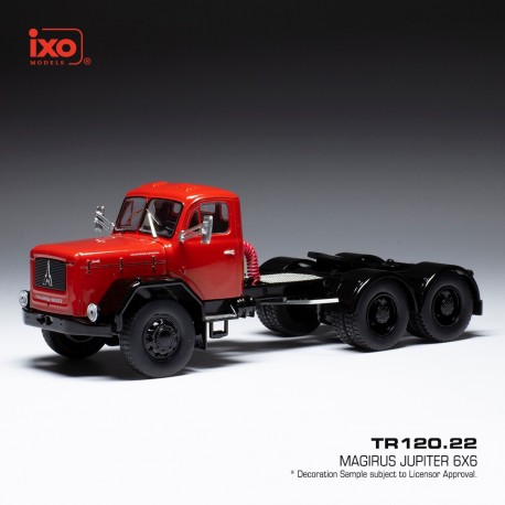 Magirus Jupiter 6x6 Red IXO TR120