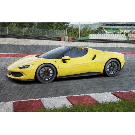Ferrari 296 GTS Giallo Tristrato Looksmart LS538H