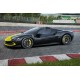 Ferrari 296 GTS Nero Daytona with Assetto Fiorano Giallo Modena livery Looksmart LS538I