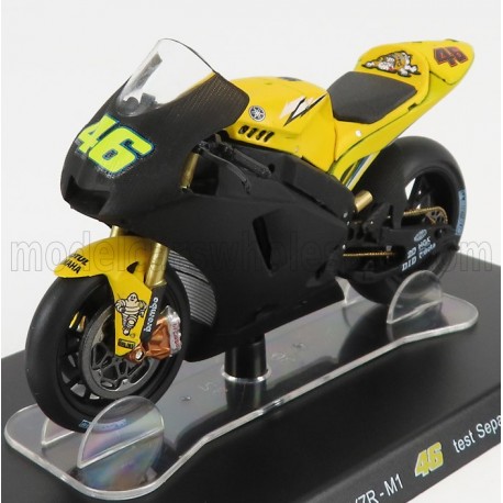 Yamaha YZR M1 46 Valentino Rossi Moto GP Test Sepang 2006 Edicola AHVAL030