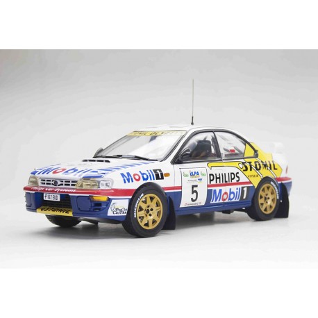 Subaru Impreza 555 5 Elpa Rally Halkidiki 1997 Holowczyc - Wislawski Sunstar SUN5519