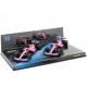 Cars Set Alpine Renault A522 F1 Bahrain 2022 Fernando Alonso Esteban Ocon Minichamps 447221431