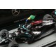 Mercedes AMG F1 W12 E Performance 44 F1 Winner Grand Prix du Brésil 2021 Lewis Hamilton avec drapeau Spark S7710
