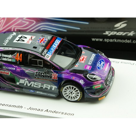 Ford Puma Rally1 44 Rallye Monte Carlo 2022 Greensmith - Andersson Spark S6695