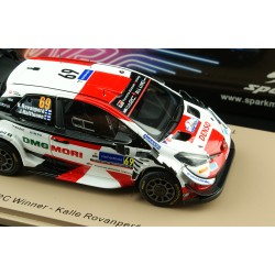 Toyota Yaris WRC 69 Rallye d'Estonie 2021 Rovanpera - Halttunen Youngest Winner WRC Spark S6594