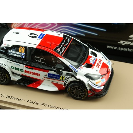Toyota Yaris WRC 69 Rallye d'Estonie 2021 Rovanpera - Halttunen Youngest Winner WRC Spark S6594