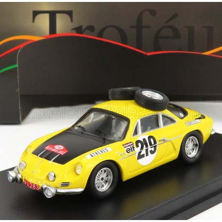 Renault Bulgaralipine A110 219 Rallye Monte Carlo 1969 Agura - Tomov Trofeu TRORRFR38