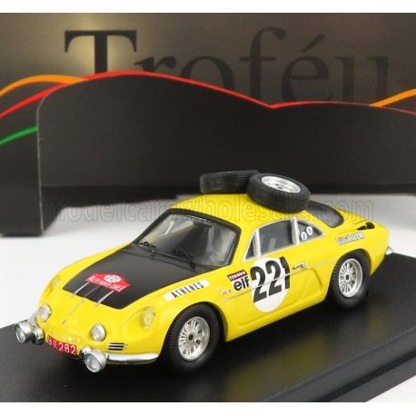 Renault Bulgaralipine A110 221 Rallye Monte Carlo 1969 Chubrikov - Chubrikov Trofeu TRORRFR39