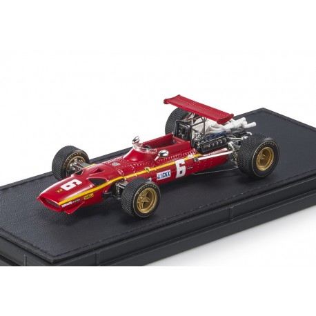 Ferrari&nbsp;312 6 Jacky Ickx&nbsp; F1 Angleterre 1968 3ème GP Replicas GP43-032B