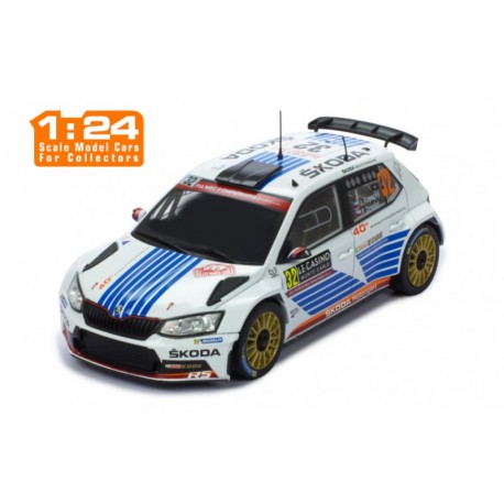 Skoda Fabia R5 32 Rallye Monte Carlo 2017 Kopecky - Dresler IXO 24RAL013B