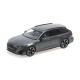 Audi RS6 Avant 2019 Matt Grey Minichamps 155018015